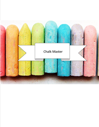 Chalk Party Badge